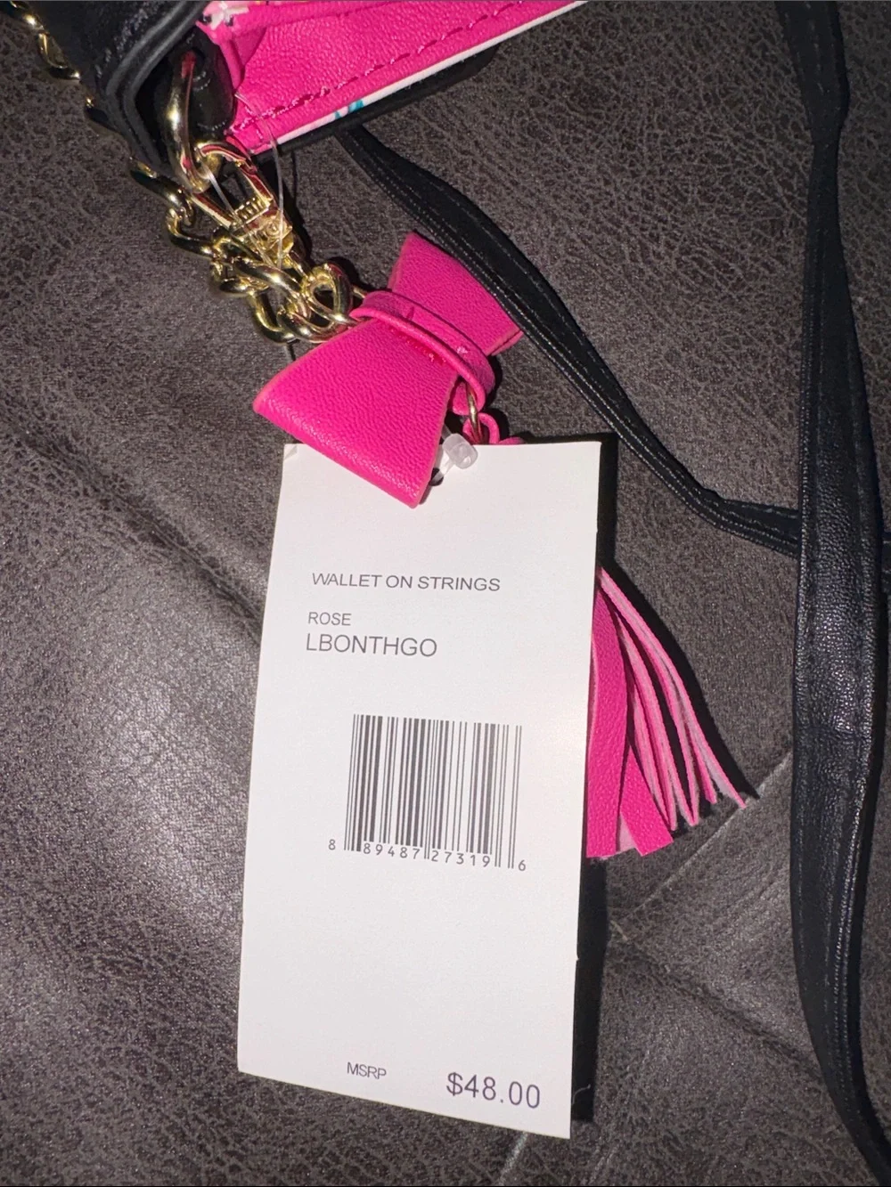 Betsey Johnson compact crossbody